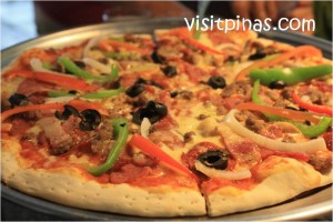 The Works Pizza at Joey Pepperoni