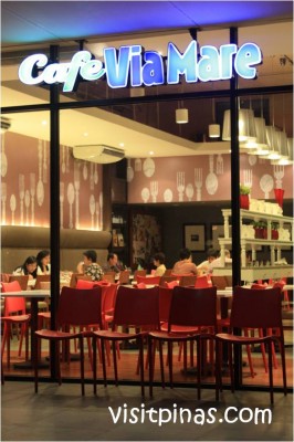 Cafe Via Mare in UP Diliman campus