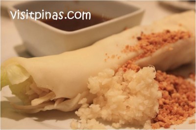 Lumpia Ubod at Cafe Via Mare