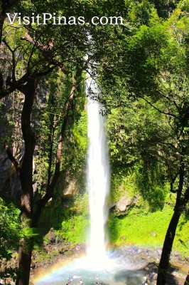 Rainbow at bottom of Katibawasan Falls, Camiguin