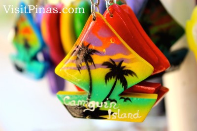 Souvenir items at Katibawasan Falls, Camiguin