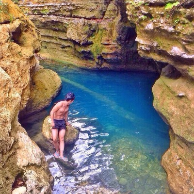 Cancalanog Falls, Alegria, Cebu by phdotnoel
