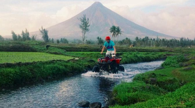 In the Shadow of Mayon Volcano, the Cagsawa Extreme ATV Adventure: Photo of the Day